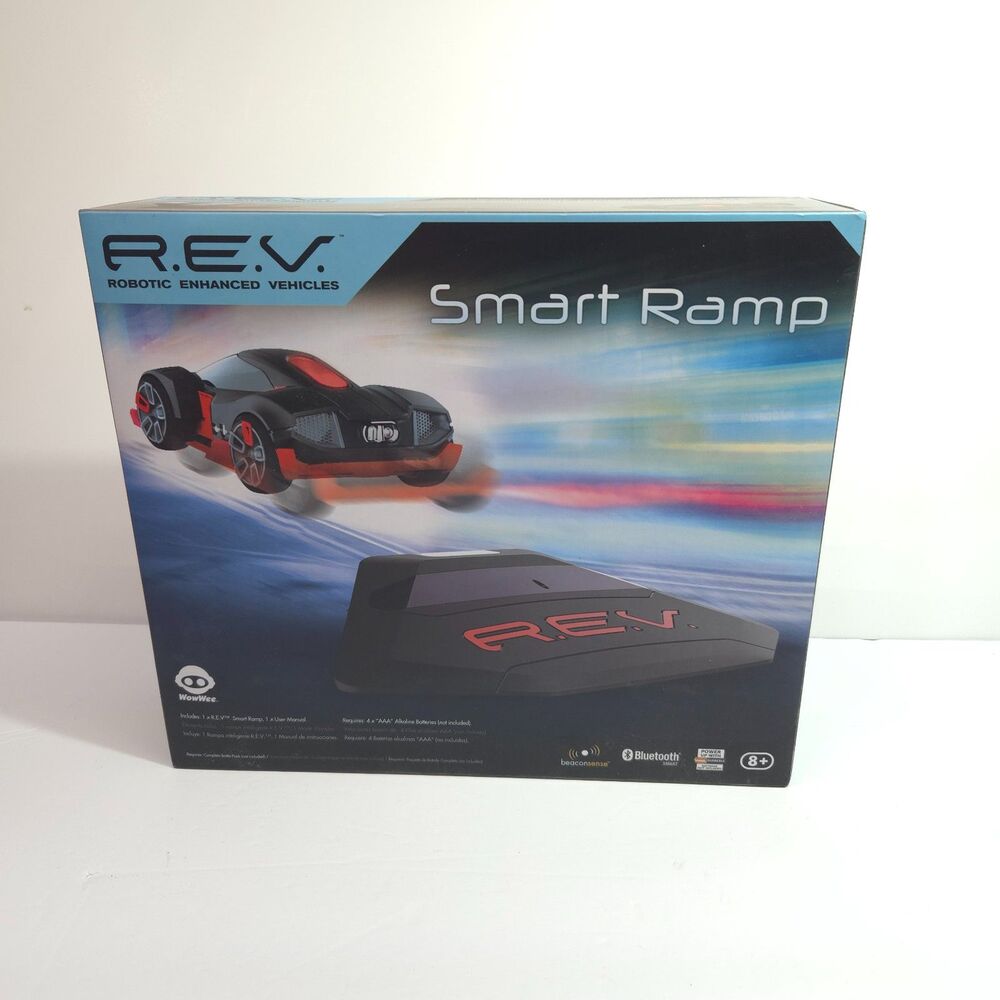 WowWee REV Robotic Enhanced Vehicles Smart Ramp Bluetooth Car Accessory Toy New